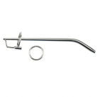 Катетер уретральный из нержавеющей стали изогнутый, с кольцами, 20 Шт. photo 4