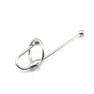 Катетер уретральный из нержавеющей стали с кольцом photo 4