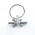 Катетер уретральный из нержавеющей стали с кольцом photo 1