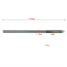 Катетер уретральный из нержавеющей стали 150*7.7 мм photo 3