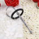 Расширитель уретры.  Нержавеющая сталь с силиконовым кольцом. photo 2