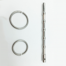 Катетер уретральный с шариками из нержавеющей стали для мужчин 130 мм photo 6