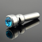 Расширитель для уретры из нержавеющий стали со стразом, 48 мм photo 2