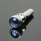 Расширитель для уретры из нержавеющий стали со стразом, 48 мм photo 5