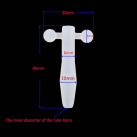 Катетер уретральный силиконовый с 2 шариками для мужчин photo 1