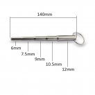 Расширитель уретральный из нержавеющей стали для мужчин 140 мм  photo 3