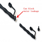 Катетер уретральный силиконовый с кольцом для мужчин 350 мм photo 1