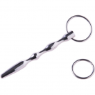 Катетер уретральный из нержавеющей стали с 2 кольцами для мужчин 120*11 мм photo 1