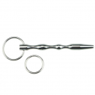 Катетер уретральный из нержавеющей стали с 2 кольцами для мужчин 120*11 мм photo 2