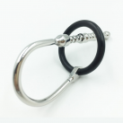 Катетер уретральный из нержавеющей стали с кольцом для мужчин 105 мм  photo 4