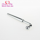 Катетер уретральный из нержавеющей стали для мужчин, изогнутый photo 3