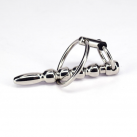 Катетер уретральный из нержавеющей стали с кольцом для мужчин photo 4