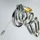 Мужской пояс верности с расширителем для уретры G7-1-15 photo 6