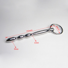 Катетер уретральный из нержавеющей стали с 3 шариками photo 3