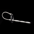 Расширитель уретры. Нержавеющая сталь. С силиконовым кольцом. photo 3