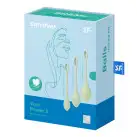 Набір йоні намистин Satisfyer Yoni Power 2 Light Green, диаметр 2-2,5-3см, вес 22-44-73гр photo 5