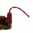 Катетер уретральный силиконовый с шариками для мужчин, 7 режимов вибрации photo 4