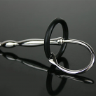 Расширитель уретры. Нержавеющая сталь. С силиконовым кольцом. photo 3