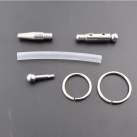 Расширитель уретры. Нержавеющая сталь, силикон. photo 1