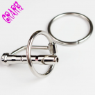 Расширитель уретральный из нержавеющей стали с кольцом для мужчин photo 1