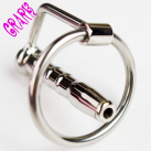 Расширитель уретральный из нержавеющей стали с кольцом для мужчин photo 2