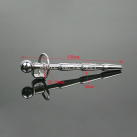 Катетер уретральный из нержавеющей стали для мужчин с кольцом photo 1