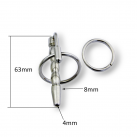 Катетер уретральный из нержавеющей стали для мужчин 63 мм photo 3