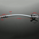 Расширитель уретры. Нержавеющая сталь, силикон. photo 3