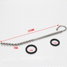 Расширитель для уретры из нержавеющий стали с кольцом photo 1