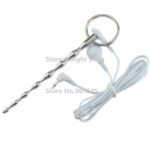 Расширитель для уретры из нержавеющий стали с проводом для электростимулятора photo 2