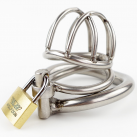 Cock Cage из нержавеющей стали для мужчин photo 3