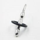 Расширитель для уретры из нержавеющий стали с силиконовым кольцом photo 1