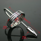 Катетер уретральный из нержавеющей стали для мужчин с кольцами Ø35 photo 5