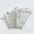 Катетер уретральный из нержавеющей стали для мужчин 1 шт photo 3