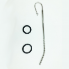 Катетер уретральный с бусами из нержавеющей стали для мужчин 270 мм photo 6