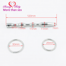 Катетер уретральный из нержавеющей стали для мужчин 120 ММ  photo 3