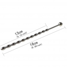 Расширитель уретры. Нержавеющая сталь. 158х6 мм. photo 1