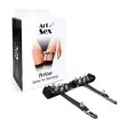 Гартер на ногу серце з шипами з натуральної шкіри Art of Sex Amber (1 шт.) photo 3