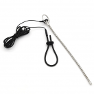 Катетер уретральный с бусами из нержавеющей стали и силиконовым кольцом, элктростимуляция photo 3