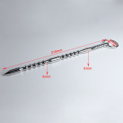 Расширитель для уретры из нержавеющий стали, 210*9 мм photo 3