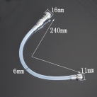 Катетер уретральный из нержавеющей стали двойной для мужчин  photo 6