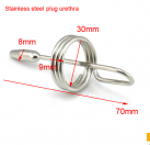 Расширитель уретры. Нержавеющая сталь. 70х8 мм. photo 2