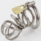 Пояс верности для мужчин. Нержавеющая сталь. С замком. photo 4