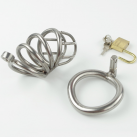 Пояс верности для мужчин. Нержавеющая сталь. С замком. photo 1