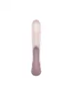 Смарт вібратор кролик із підігрівом Satisfyer Heat Wave Mauve photo 2