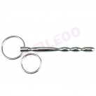 Стальной катетер для урерты с эрекционным кольцом, 100*8.5 мм  photo 1