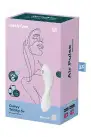 Вакуумний смарт-стимулятор із вібрацією Satisfyer Curvy Trinity 5 (White), керування зі смартфона photo 7