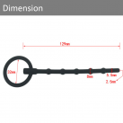 Катетер силиконовый 129 мм photo 3