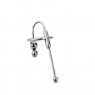 Катетер уретральный из нержавеющей стали для мужчин с шариками  photo 2