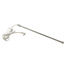 Катетер уретральный из нержавеющей стали для мужчин с электростимуляцией 21.5 см*8 мм  photo 2